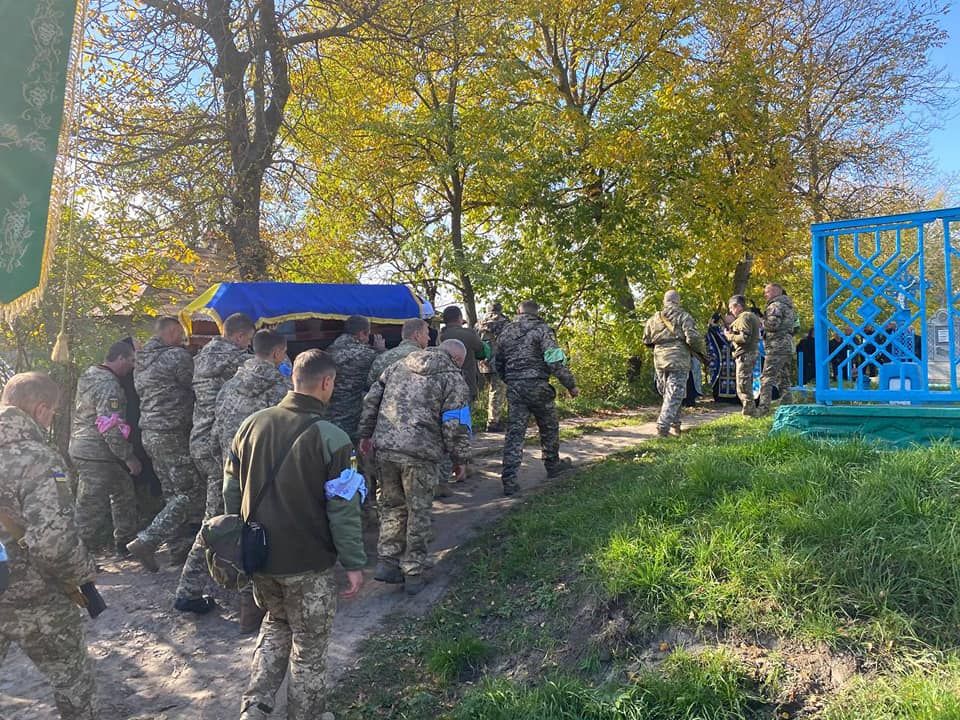 Городенківщина провела в останню путь полеглого Героя Дмитра Дяківа 30