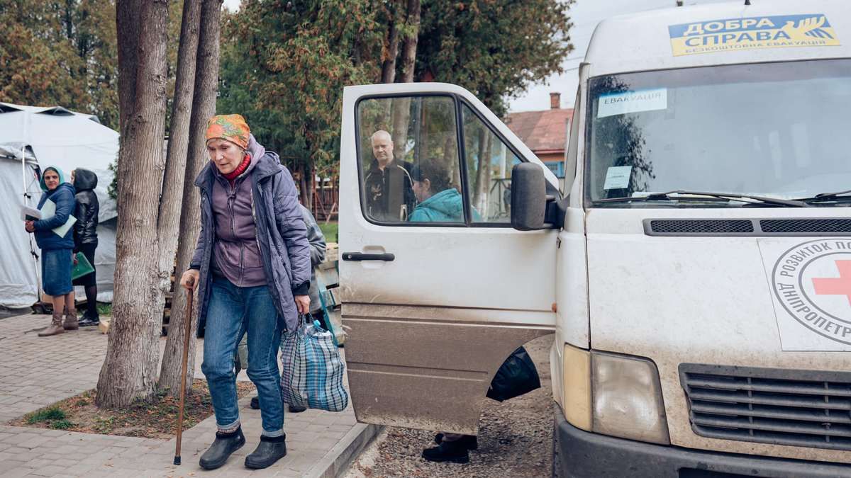 Коломийський Карітас прихистив евакуйованих з Ізюму