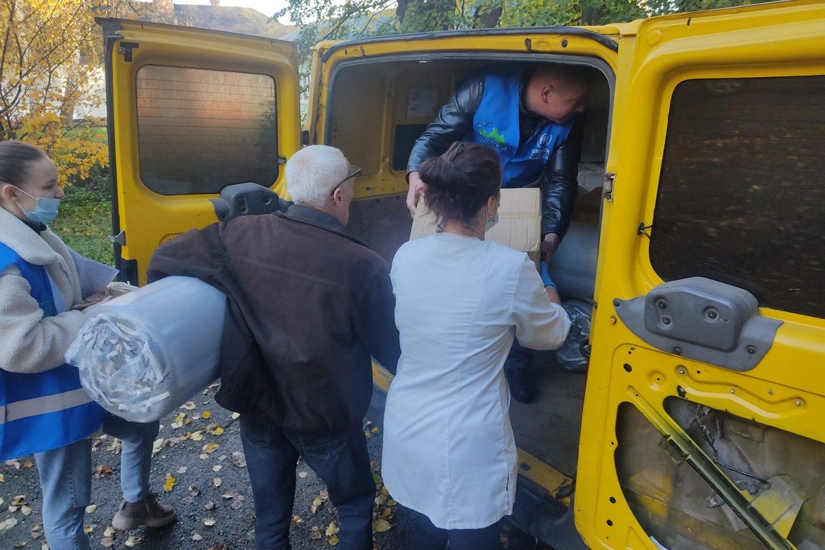 Переселенці Заболотівської громади отримали гуманітарну допомогу 4