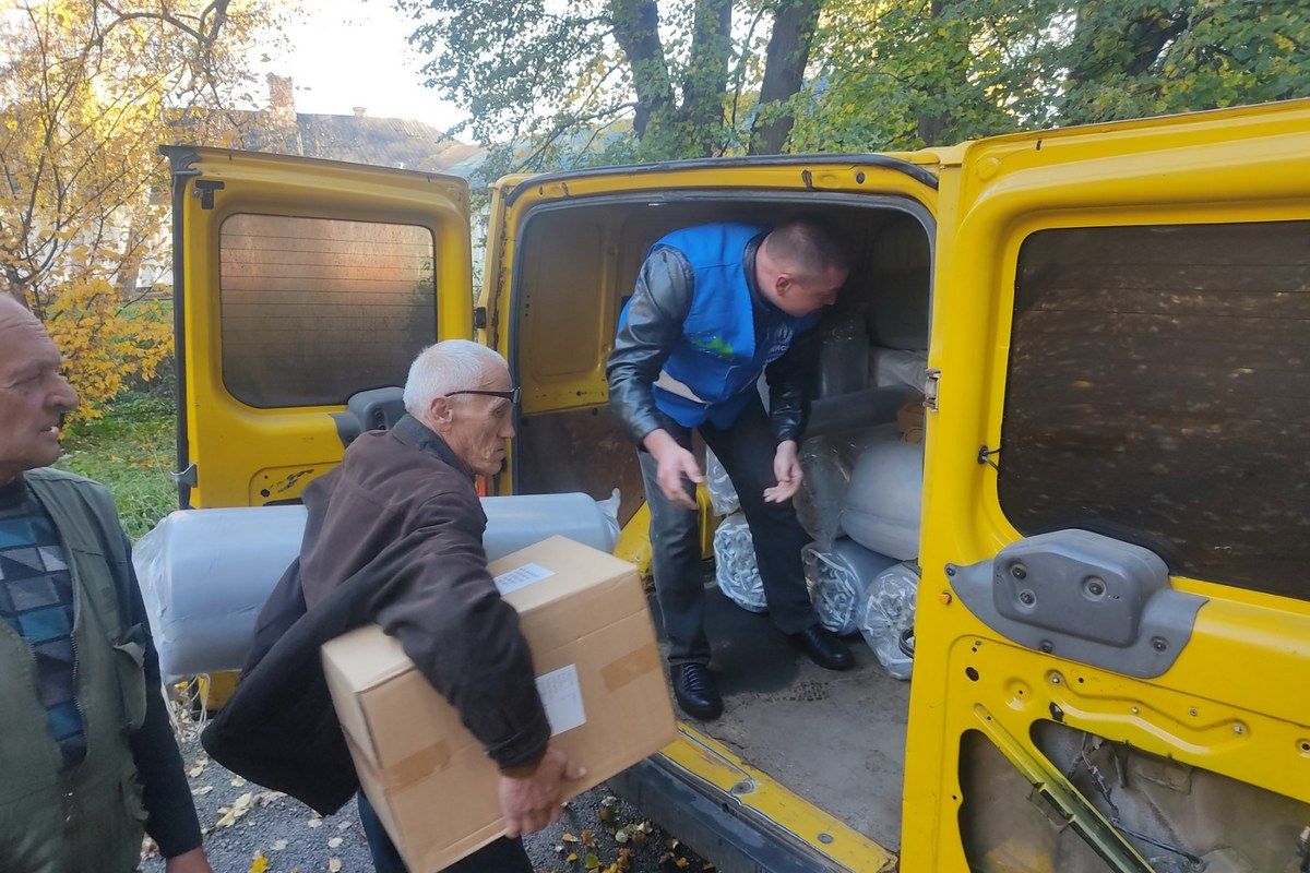Переселенці Заболотівської громади отримали гуманітарну допомогу 7