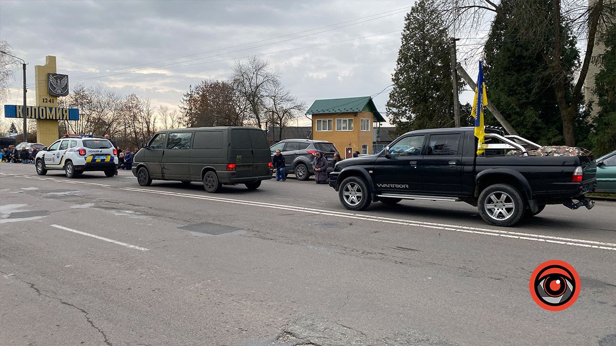Коломияни зустріли загиблого захисника Ігоря Калина 6