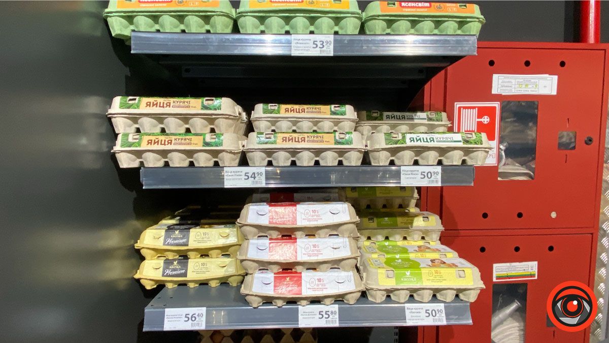 Шокуючі ціни на яйця у магазинах Коломиї 3