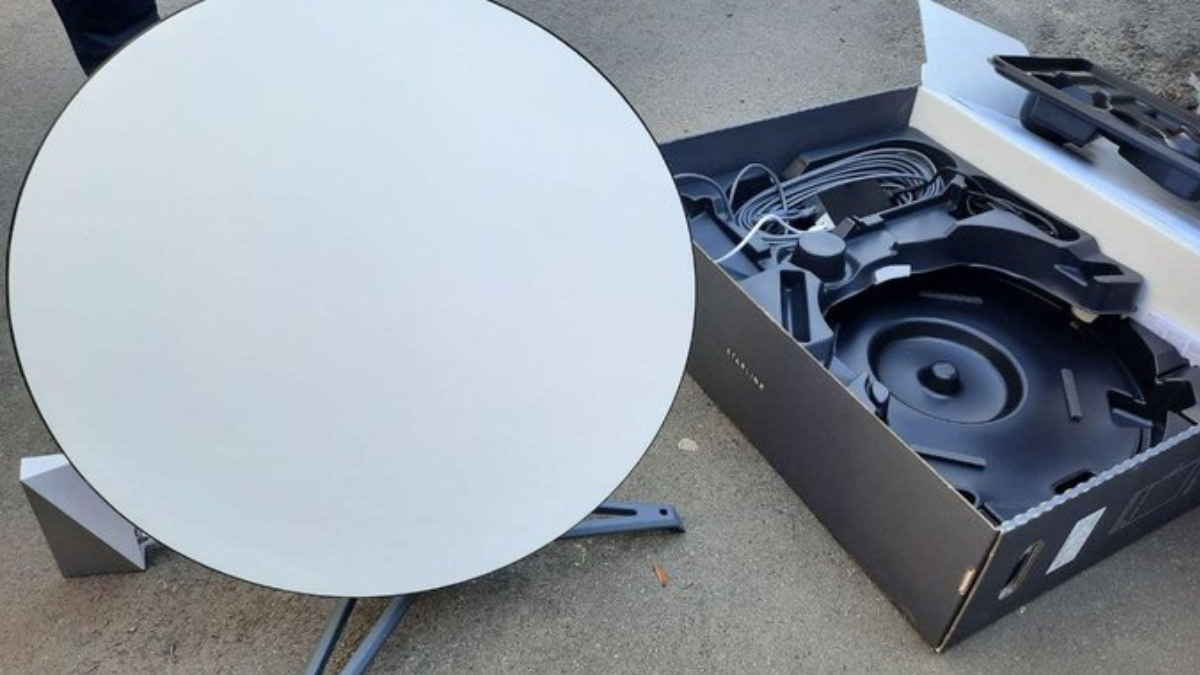 Прикарпаттяобленерго отримало Starlink 1