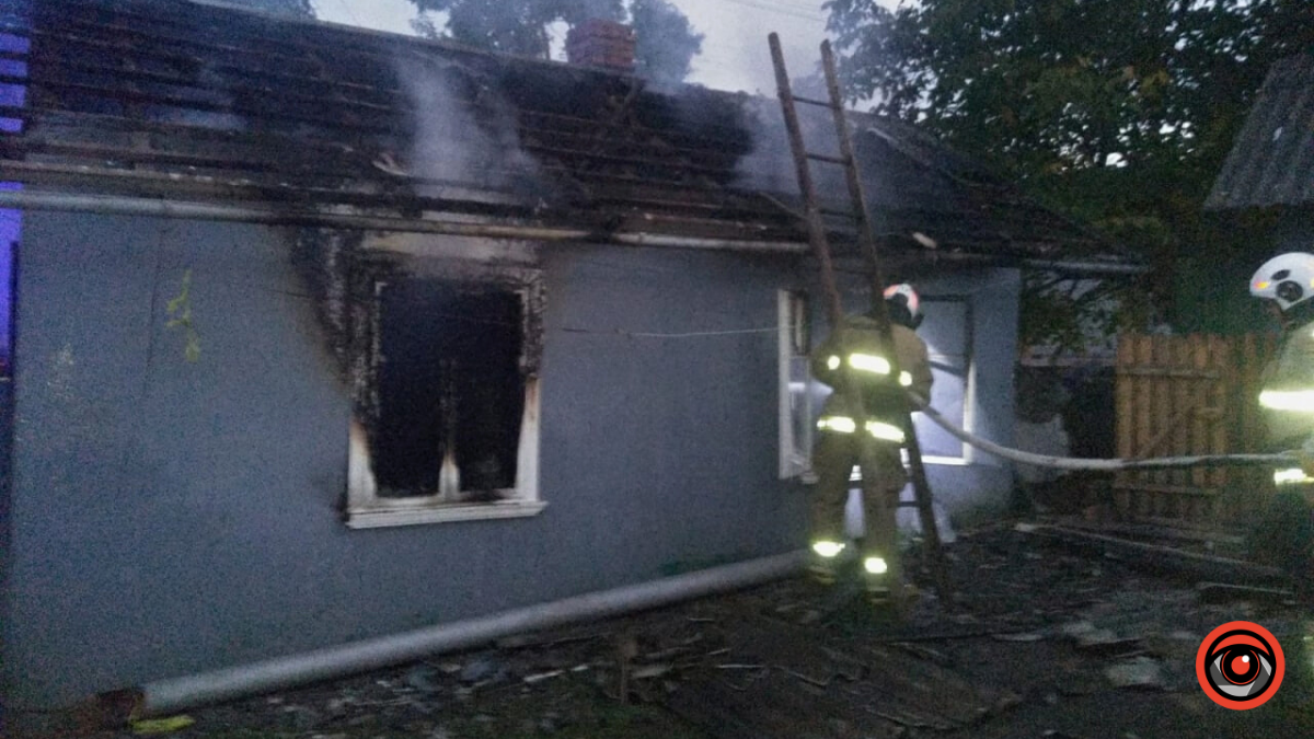 На Городенківщині сталася пожежа