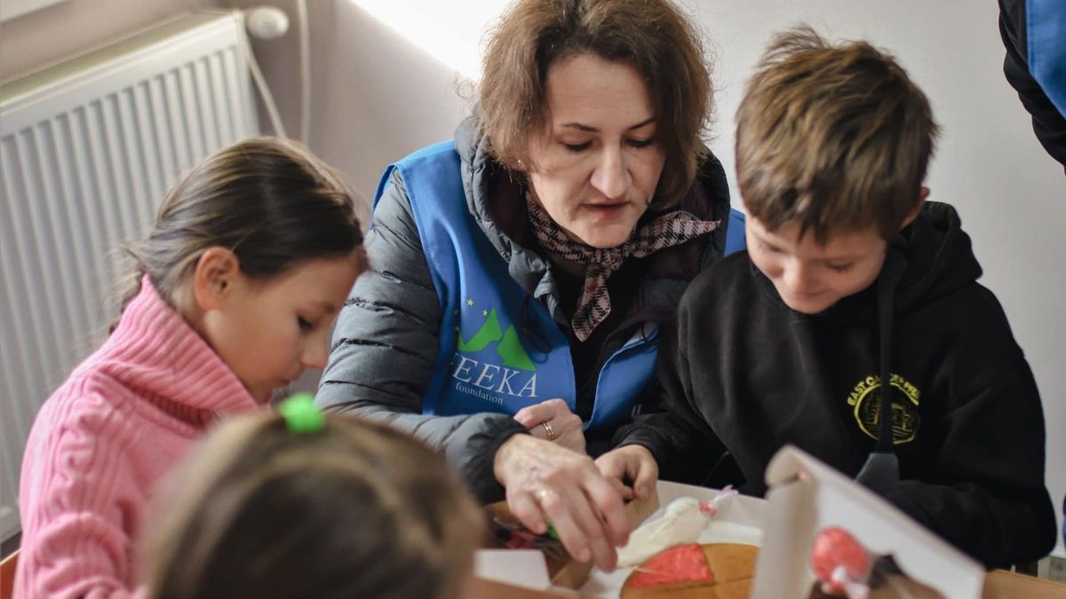 У Коломиї відбулися майстер-класи та ігри для юних ВПО 1