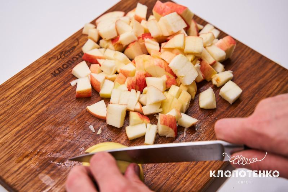 Рецепт французького пирога | Клафуті з яблуками 1