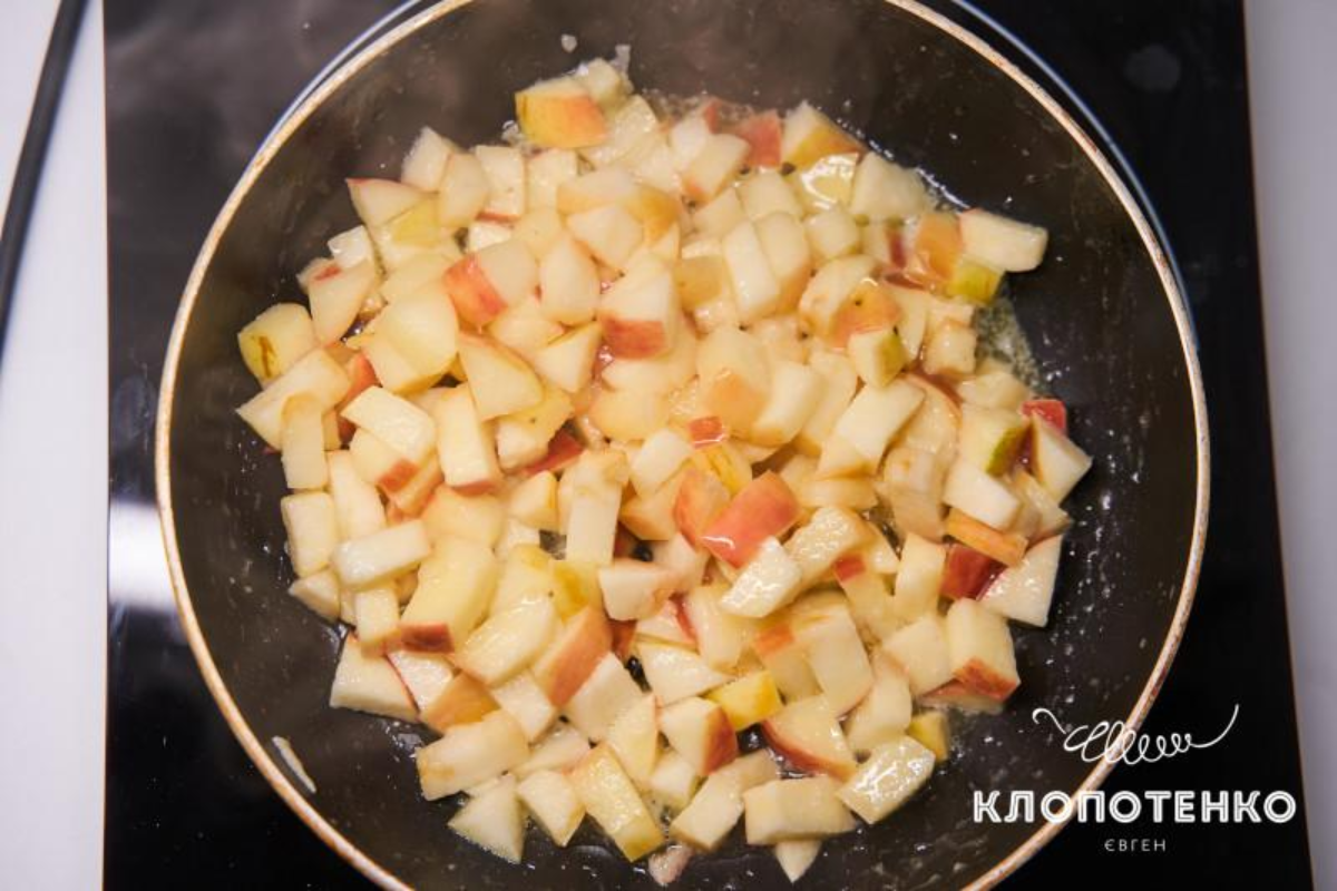 Рецепт французького пирога | Клафуті з яблуками 2