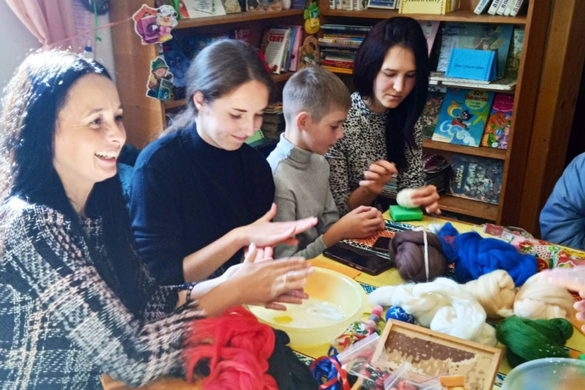 У Сопові відбувся майстер-клас з валяння 1