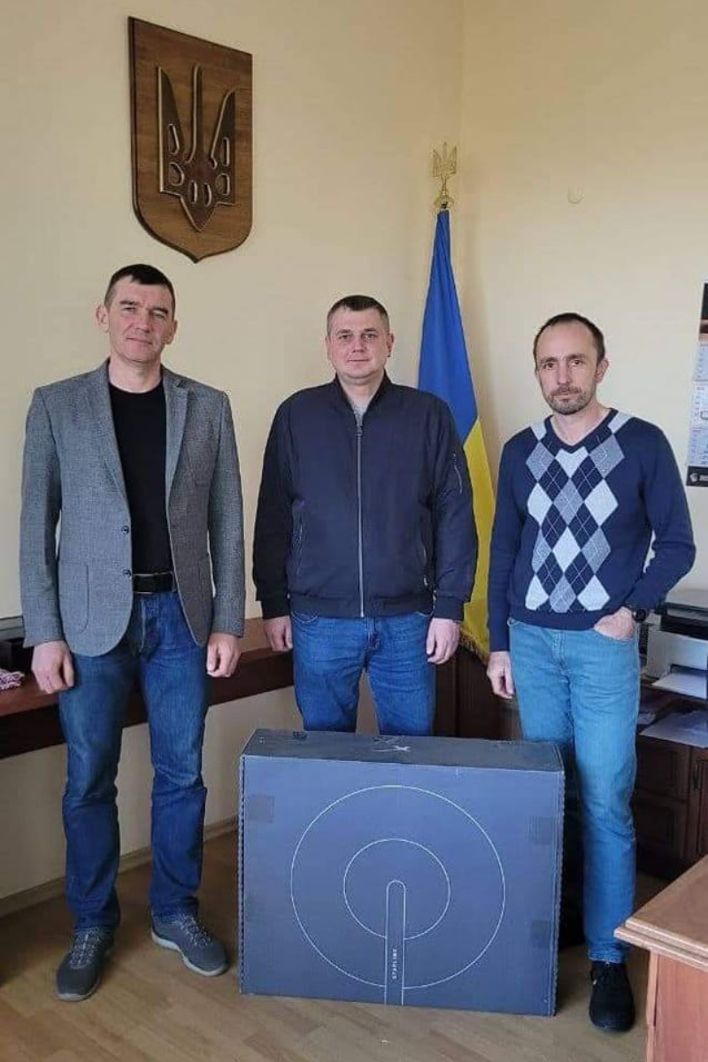 Прикарпаттяобленерго отримало Starlink 2