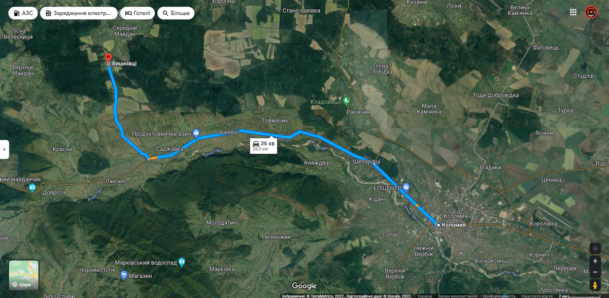 Осінні місця для відпочинку | мальовничий ліс неподалік Коломиї 1