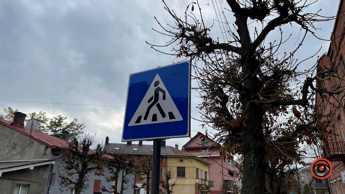 Новий пішохідний перехід на вулиці Січових Стрільців 3