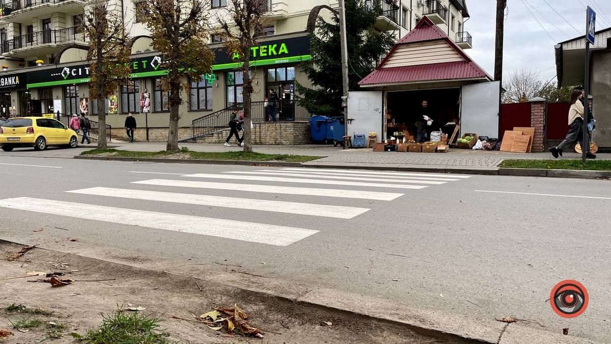 Новий пішохідний перехід на вулиці Січових Стрільців 2