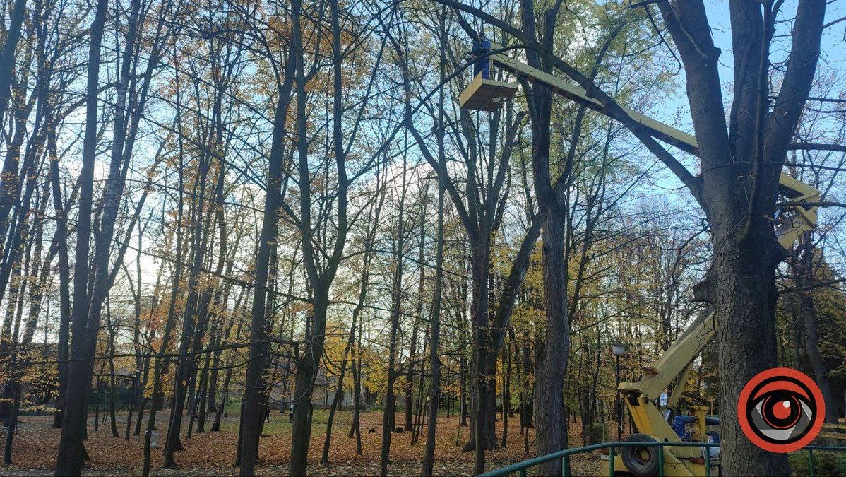 Прогулянки у парку Трильовського стануть трішки безпечнішими 2