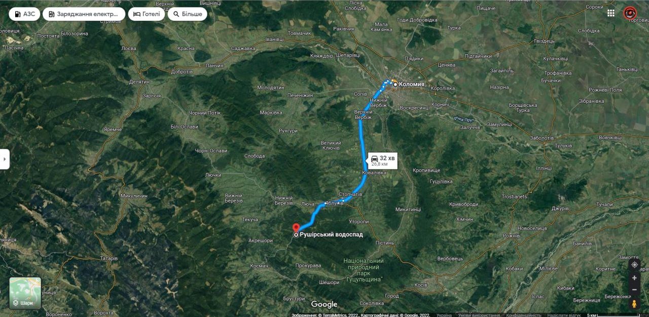 Мальовничий Рушір | осінній відпочинок серед гір та водоспаду 4