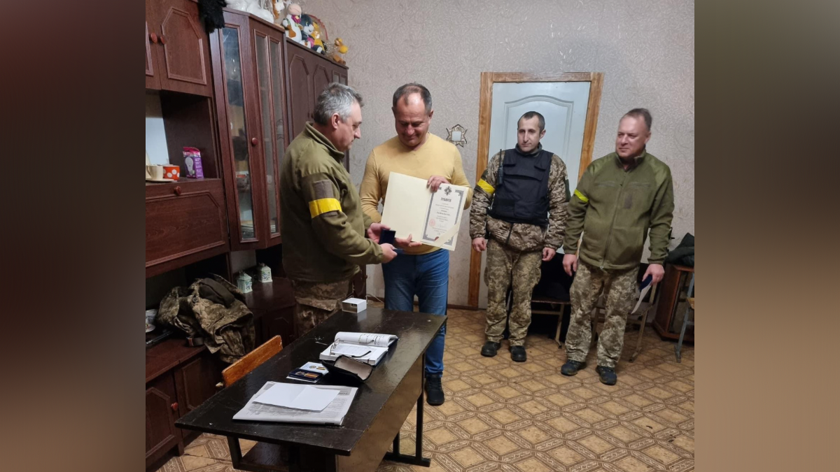 Бійці коломийської тероборони отримали нагороди 3