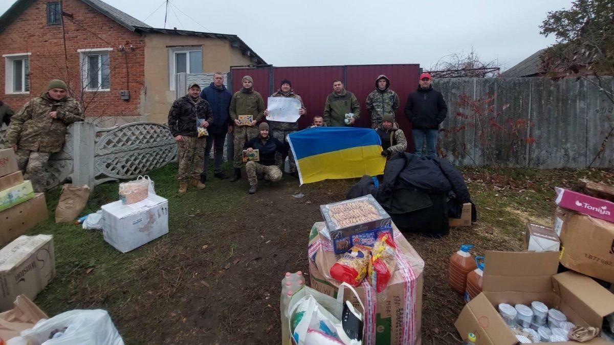 Отинійська громада передала допомогу на фронт 2