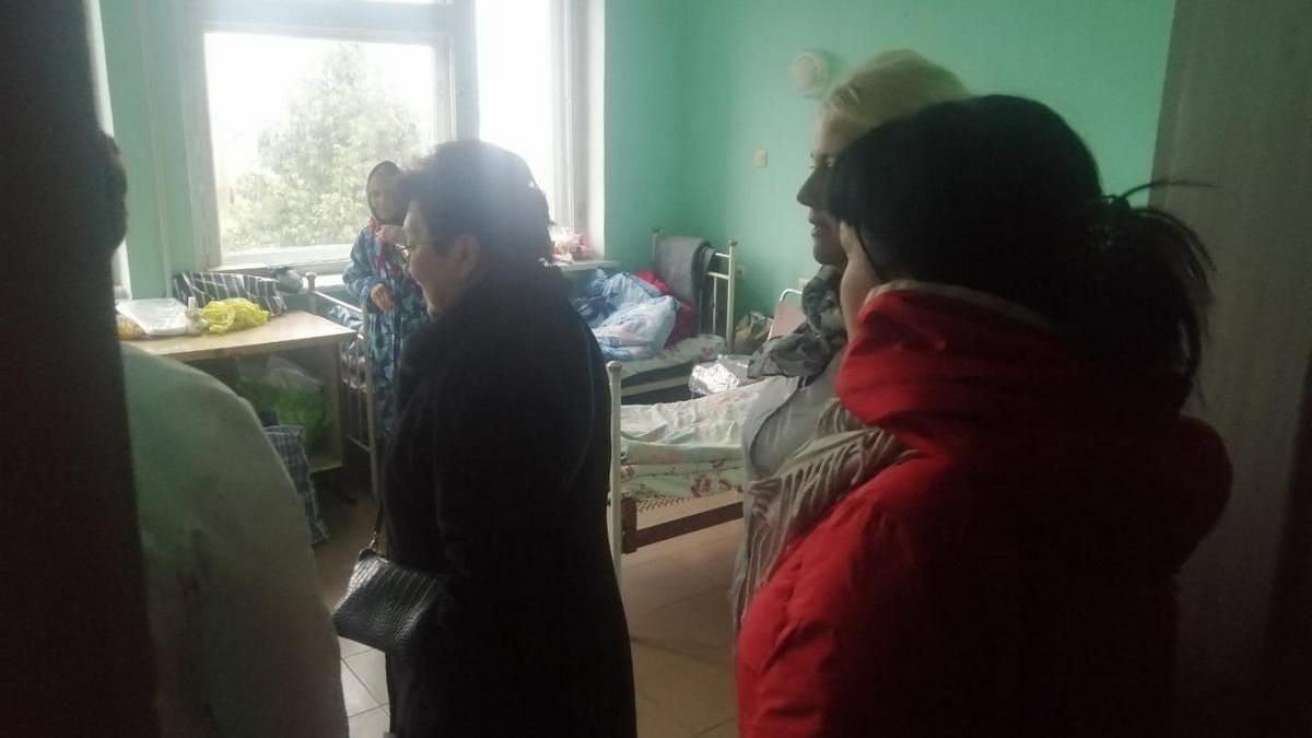Переселенці з інвалідністю проживають у лікарні Заболотова 3