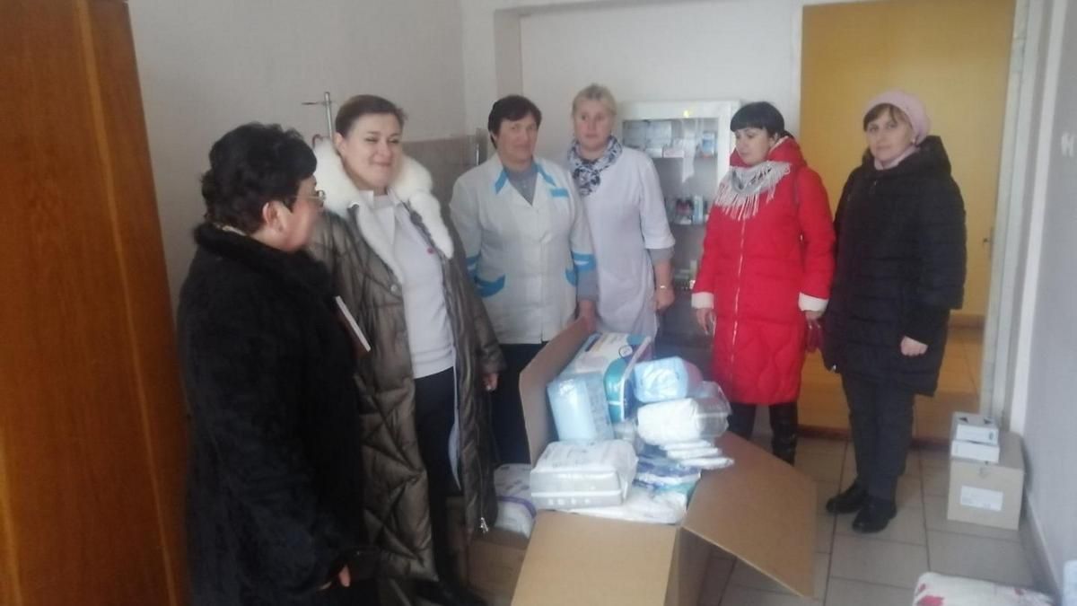 Переселенці з інвалідністю проживають у лікарні Заболотова 2