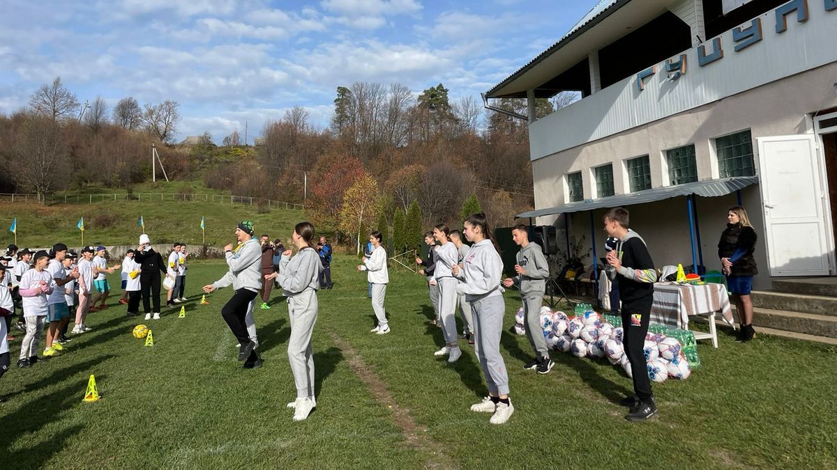 У Косові провели відкритий урок з футболу 7