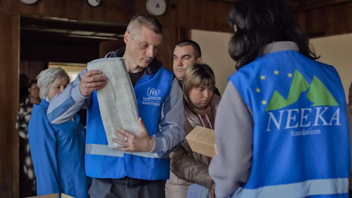 ВПО, які знайшли прихисток у П'ядиках, отримали гуманітарну допомогу 2