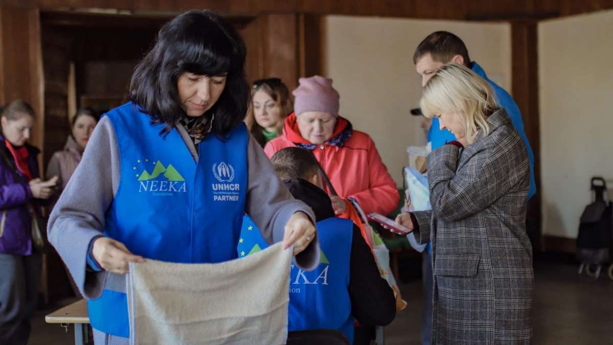 ВПО, які знайшли прихисток у П'ядиках, отримали гуманітарну допомогу 5