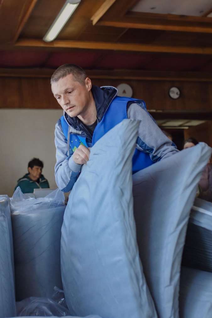 ВПО, які знайшли прихисток у П'ядиках, отримали гуманітарну допомогу 7