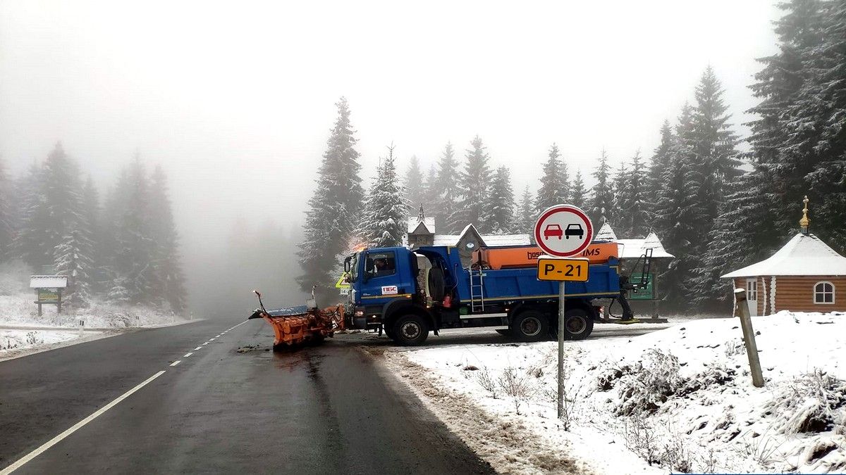 Чи можливий рух перевалами та дорогами державного значення у зв'язку зі снігопадами