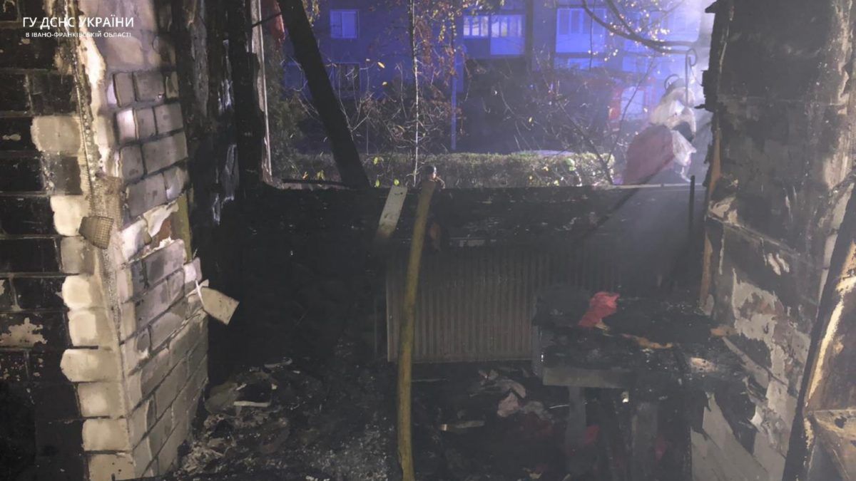 У Коломиї горіла квартира у 9-ти поверхівці 2