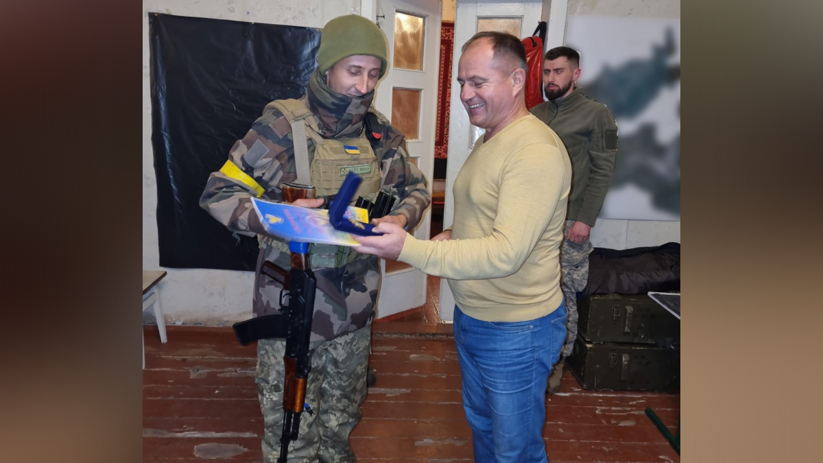 Бійці коломийської тероборони отримали нагороди 4