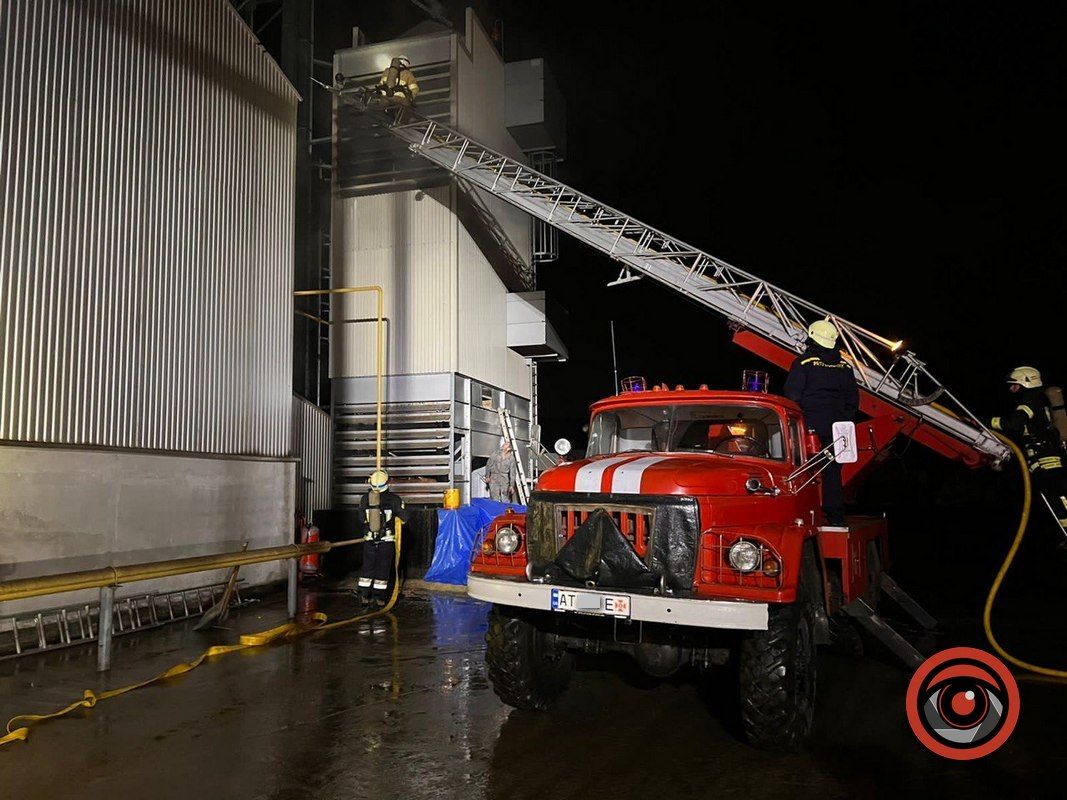 На одному із підприємств Коломиї горіла сушка 2