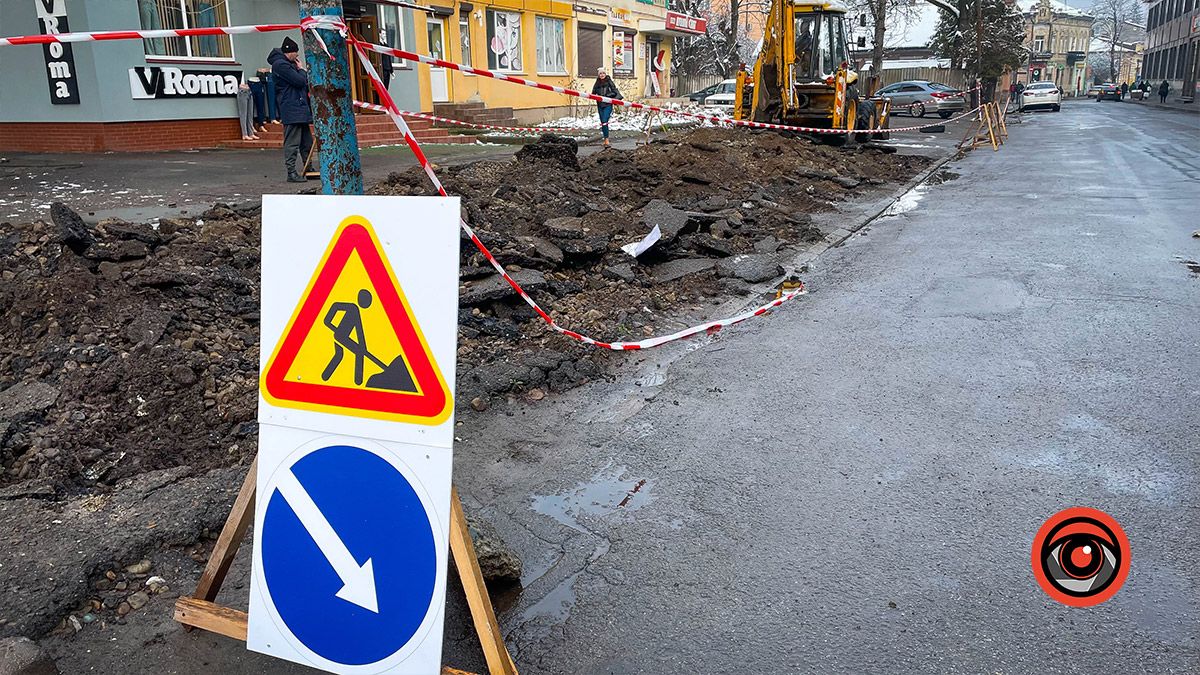 У Коломиї ремонтують дорогу до ринку 1