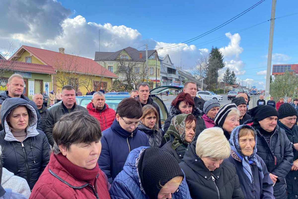 Городенківщина зустріла загиблого Героя Керницького Дмитра 10