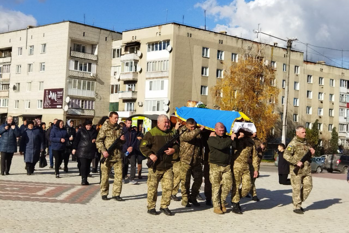 Городенківщина зустріла загиблого Героя Керницького Дмитра 3