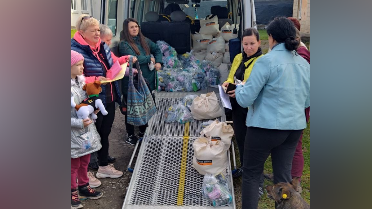 Коломийська громада отримала 1000 наборів для ВПО 1