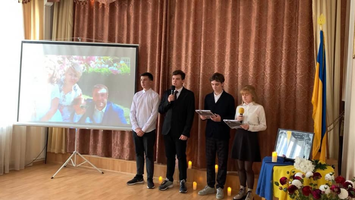 Коломийський ліцей №9 провів вечір пам'яті Любомира Бордуна 2