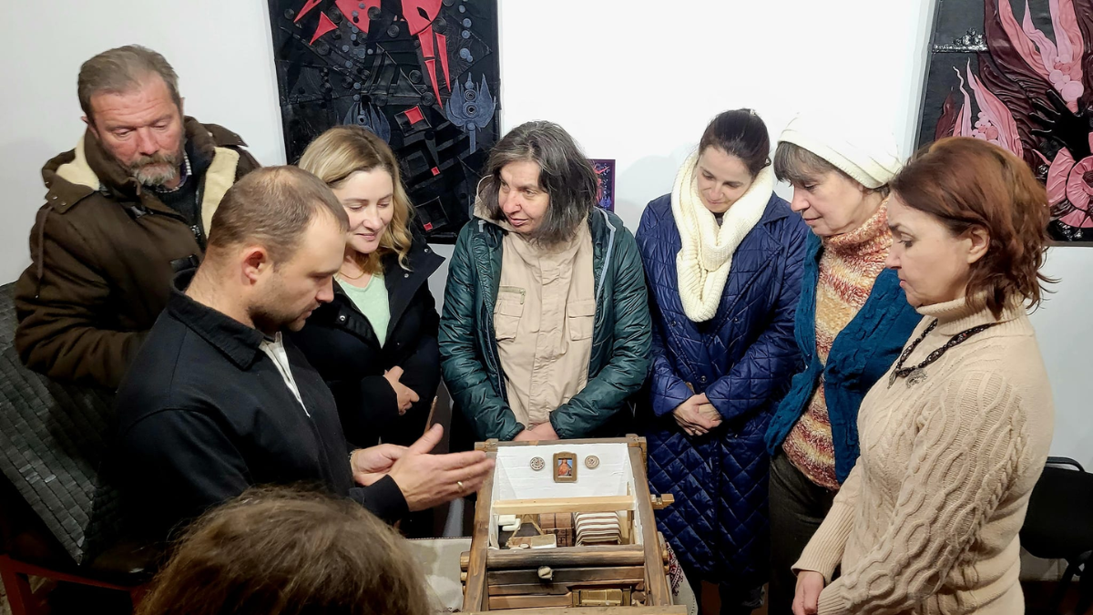 У Коломиї відбулася зустріч з майстром народної творчості 2