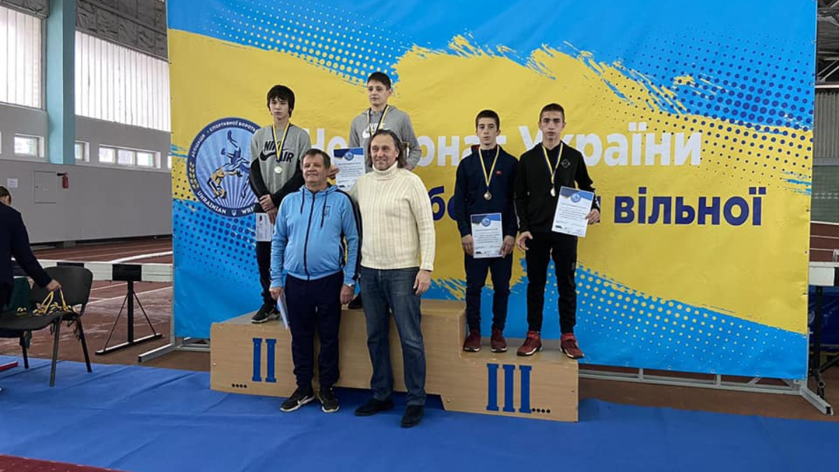 Коломияни отримали призові місця на Чемпіонаті України з вільної боротьби 1