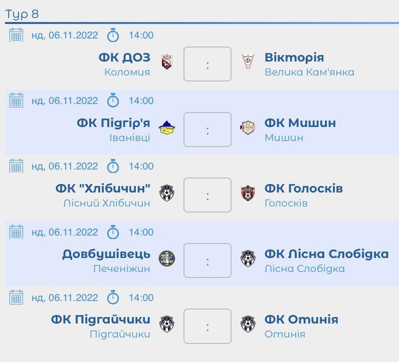 У Коломиї відбудеться матч між ФК "ДОЗ" та ФК "Вікторія" 1