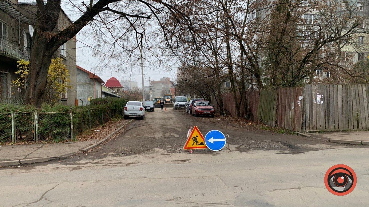 У Коломиї частково перекрили вулицю Шипайла