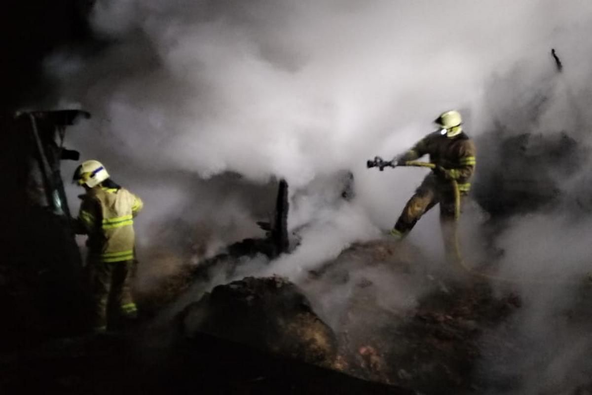 Вночі 14 листопада на Коломийщині горіла стодола 1