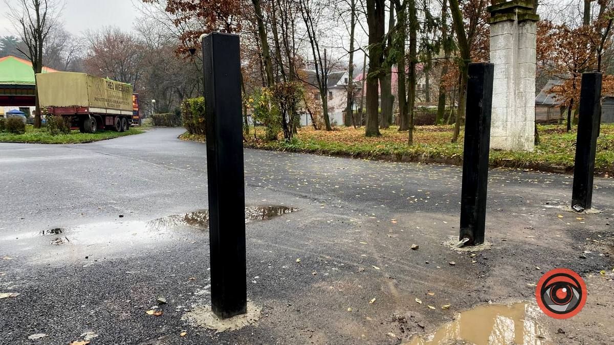 У Коломиї закрили в'їзд до парку Трильовського 2