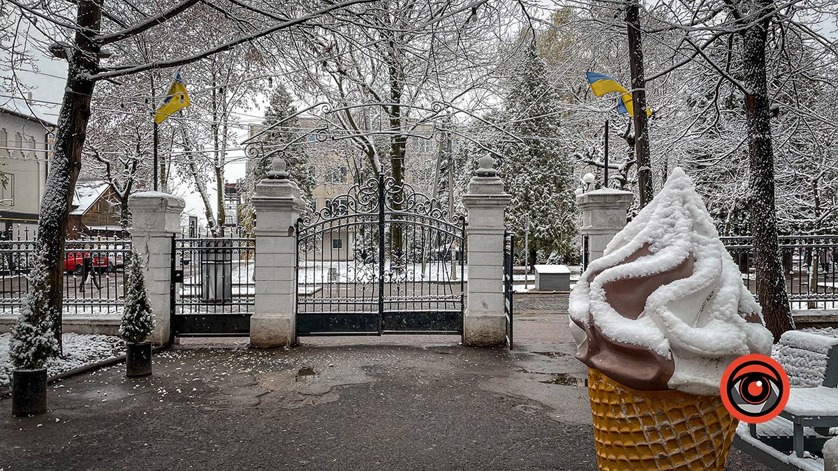 Коломия під першим снігом: фоторепортаж 10