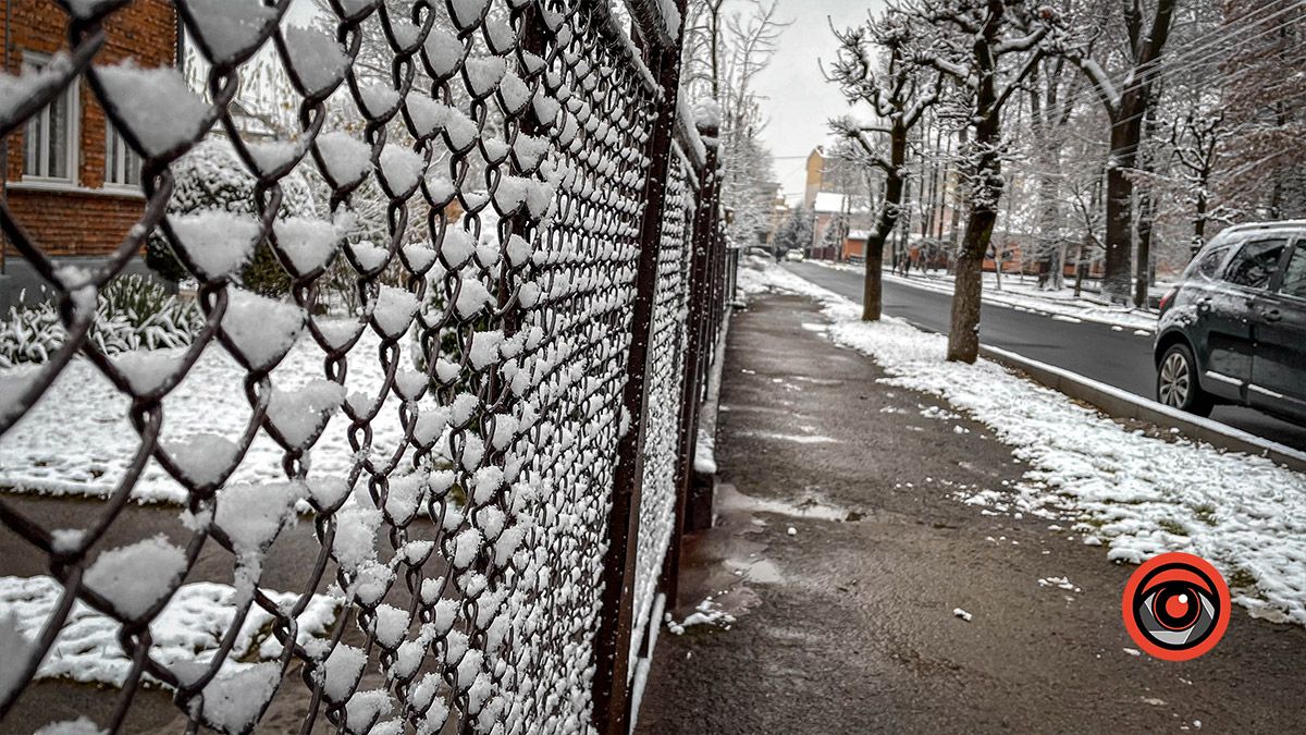 Коломия під першим снігом: фоторепортаж 17