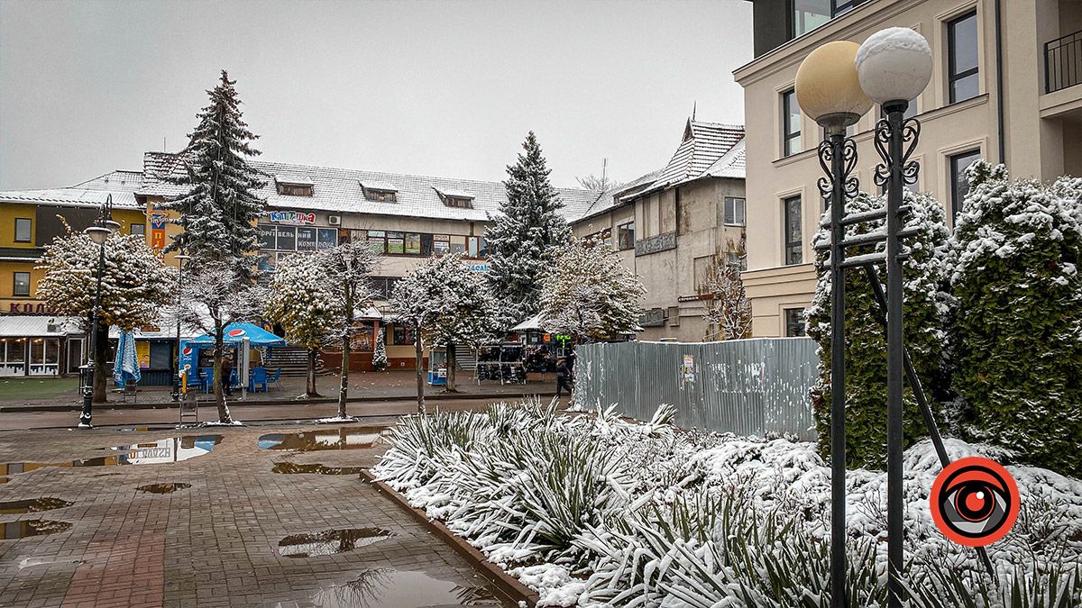 Коломия під першим снігом: фоторепортаж 22