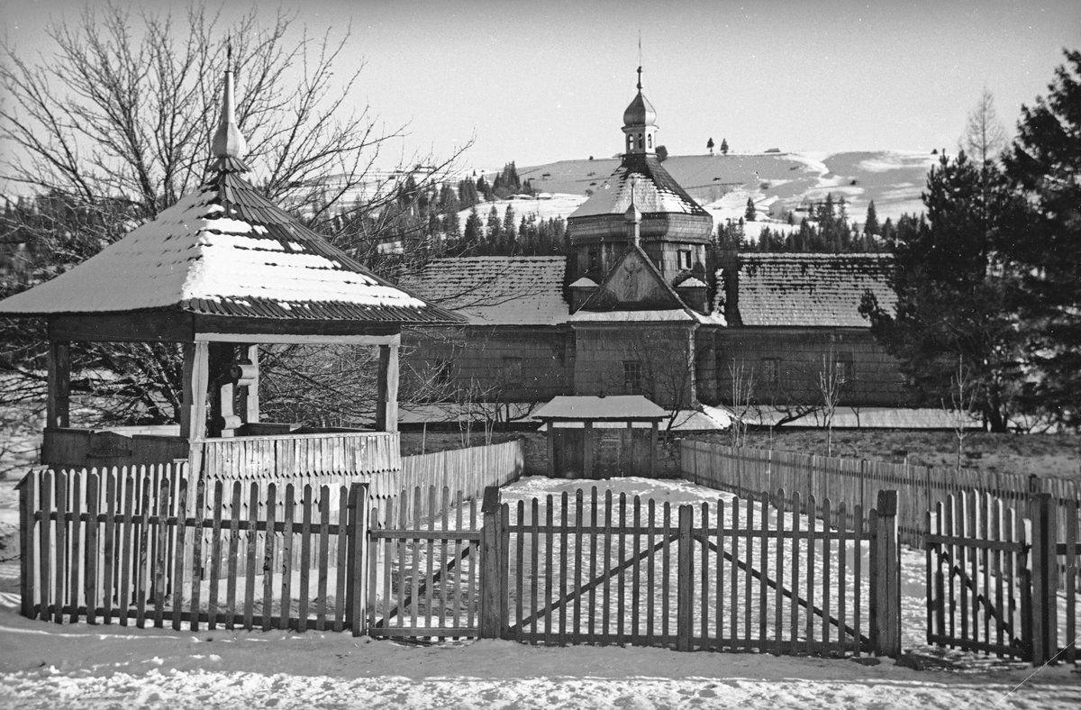 Сторічні зимові фото Ворохти, Татарова і Верховини / Жаб'є 6