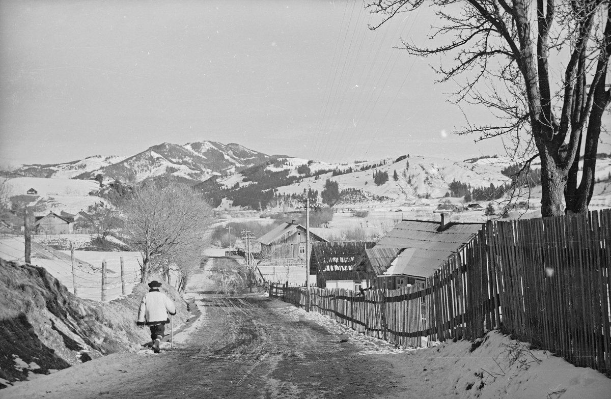 Сторічні зимові фото Ворохти, Татарова і Верховини / Жаб'є 9