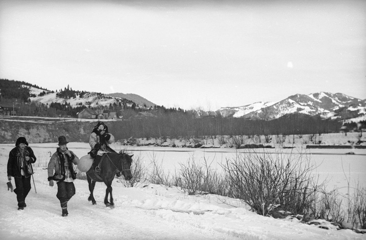 Сторічні зимові фото Ворохти, Татарова і Верховини / Жаб'є 12