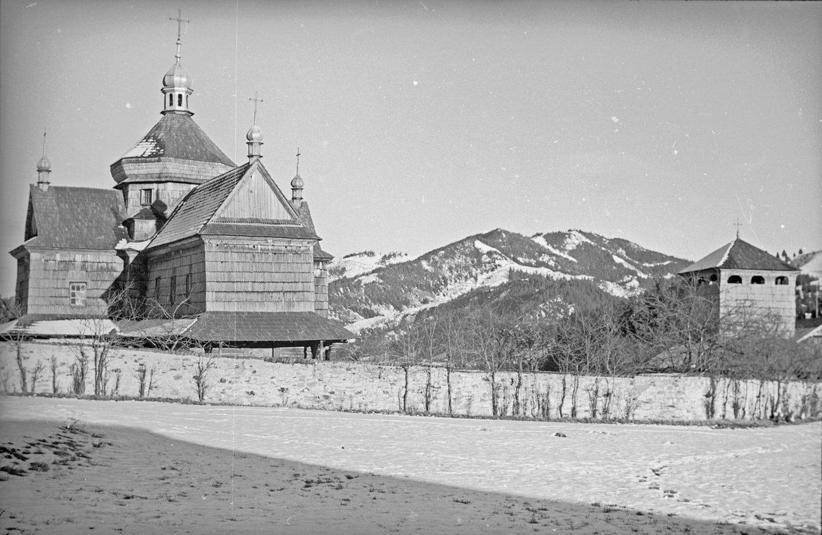 Сторічні зимові фото Ворохти, Татарова і Верховини / Жаб'є 7