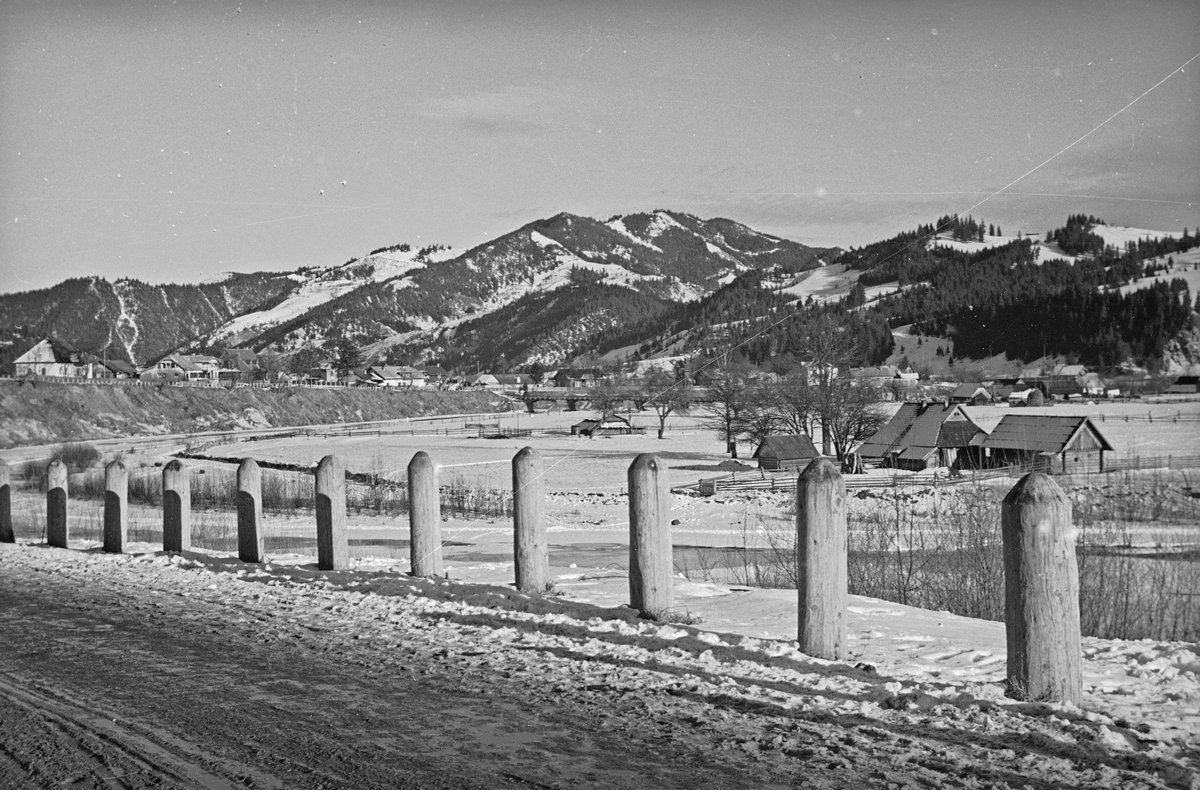 Сторічні зимові фото Ворохти, Татарова і Верховини / Жаб'є 10