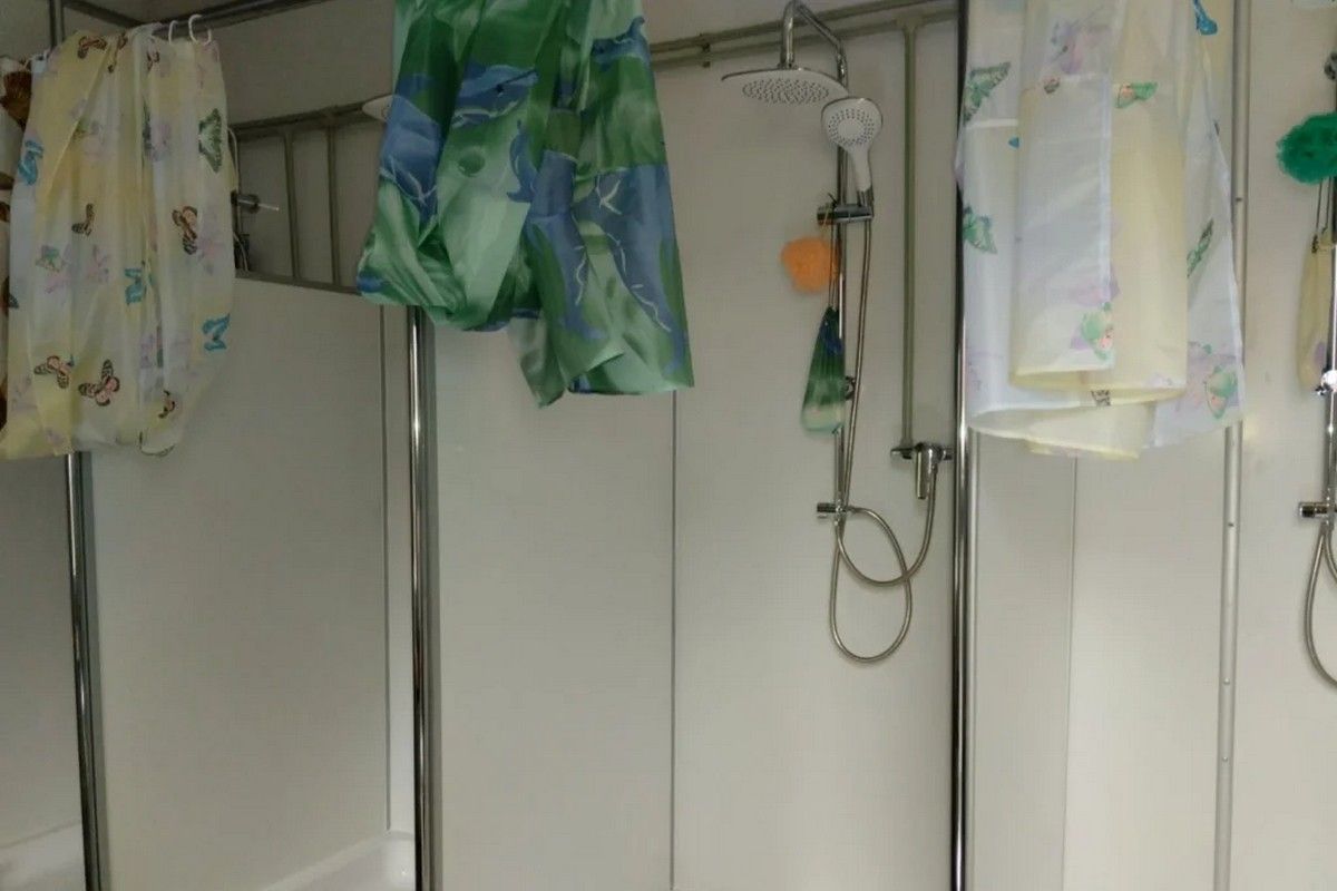 Для тероборонівців 77 батальйону передали мобільну лазню 2